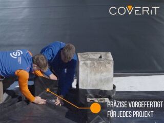 COVERiT: Wenn High-Speed auf High-End am Flachdach trifft