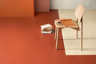 Linoleum Bodenbelag als Bahnenware, Fliesen oder Planken Linoleum Bodenbelag als Bahnenware, Fliesen oder Planken