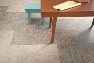 Linoleum Bodenbelag als Bahnenware, Fliesen oder Planken Linoleum Bodenbelag als Bahnenware, Fliesen oder Planken