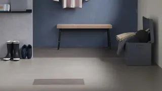 Linoleum Bodenbelag als Bahnenware, Fliesen oder Planken Linoleum Bodenbelag als Bahnenware, Fliesen oder Planken