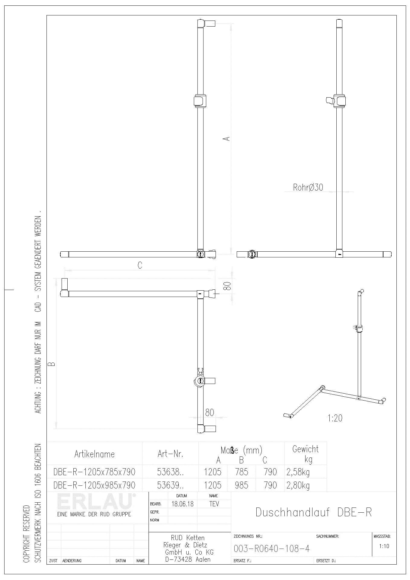 Erlau - 53638_Duschhandlauf_DBE-R