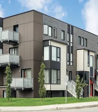 Hardie® Architectural Panel und Hardie® Panel: Fassadentafeln aus Faserzement Hardie® Architectural Panel und Hardie® Panel: Fassadentafeln aus Faserzement