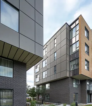 Hardie® Architectural Panel und Hardie® Panel: Fassadentafeln aus Faserzement Hardie® Architectural Panel und Hardie® Panel: Fassadentafeln aus Faserzement