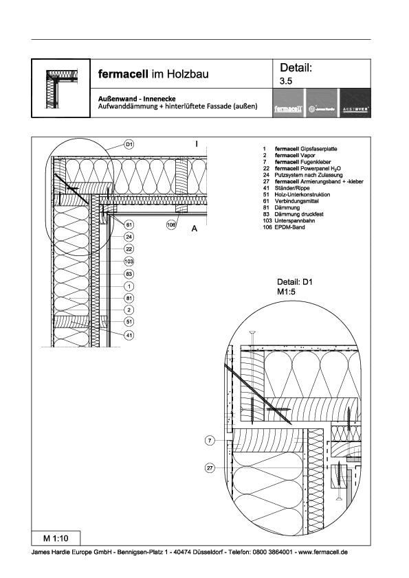 James Hardie Europe - 3.5 Innenecke