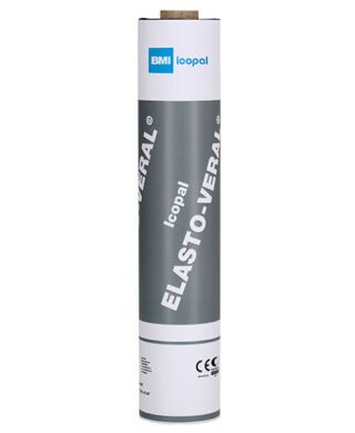 Icopal Elasto-Veral Aluminium Elastomerbitumen-Schweißbahn
